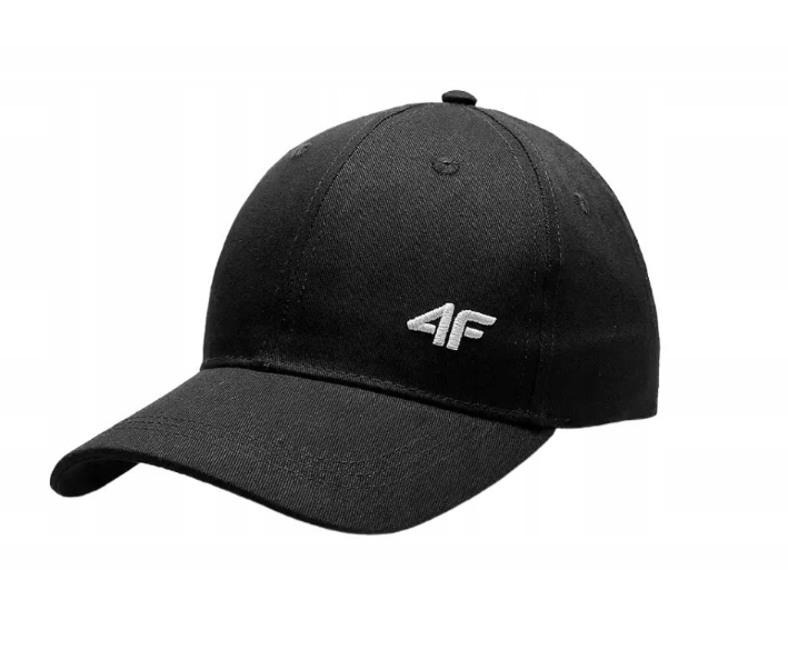CZAPKA 4F Z DASZKIEM MĘSKA BEJSBOLÓWKA CZARNA SPORTOWA REGULOWANA NEW r. L