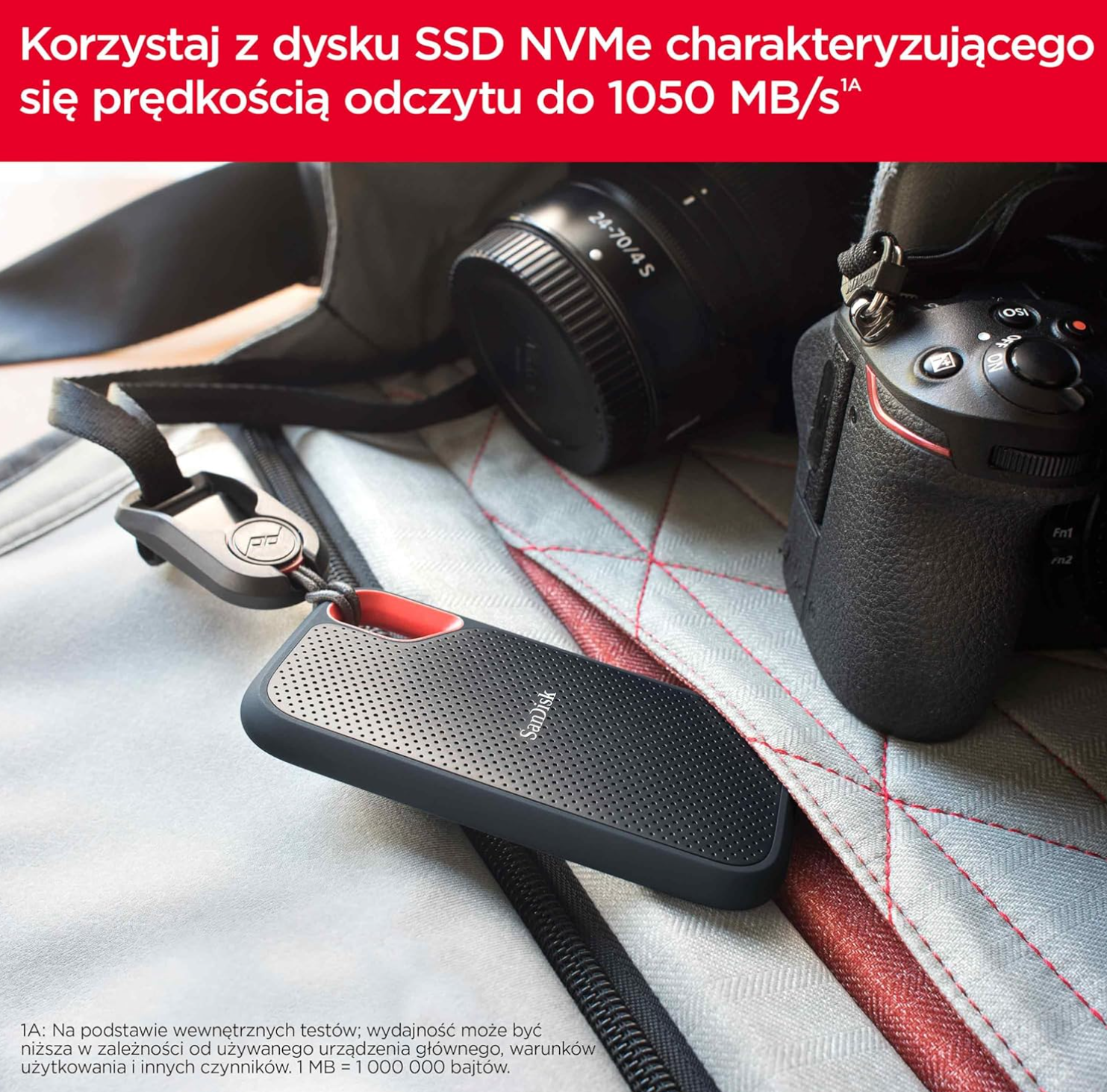 Dysk zewnętrzny SanDisk Extreme Portable SSD 2TB