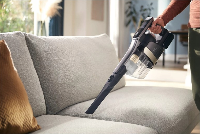 Odkurzacz pionowy Philips AquaTrio Cordless 9000 XW9385/01 2x Akumulator