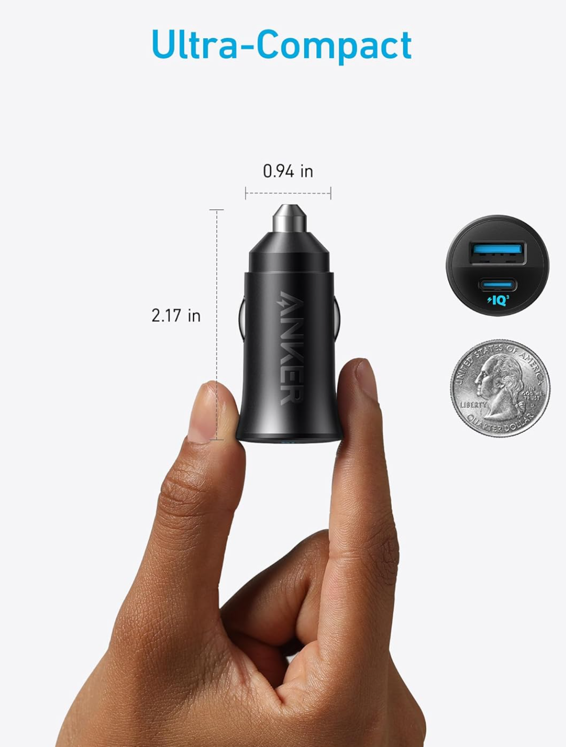 Ładowarka samochodowa Anker Car Charger 30W A274100