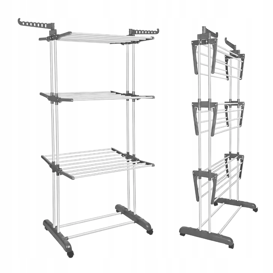 DUŻA PIONOWA SUSZARKA NA PRANIE XXL 50 KG