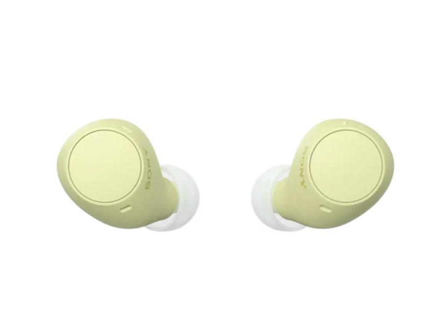 Słuchawki bezprzewodowe douszne Sony WF-C510 Żółte