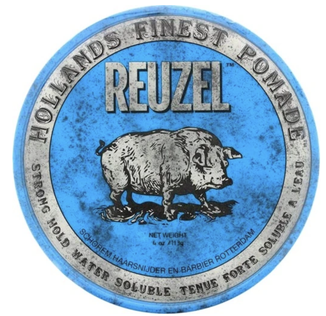 REUZEL Blue MOCNA Pomada do włosów Wodna Pasta Strong Hold High Sheen 113g
