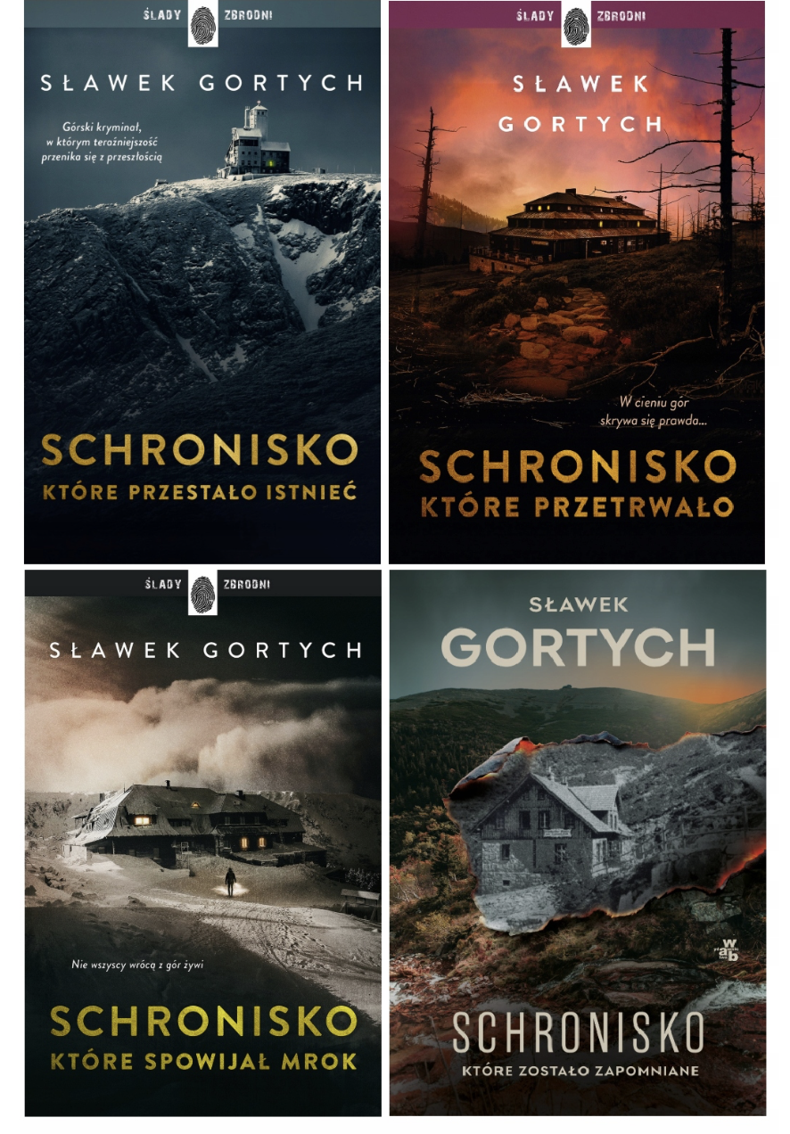 Pakiet Schronisko tomy 1-4 Sławek Gortych