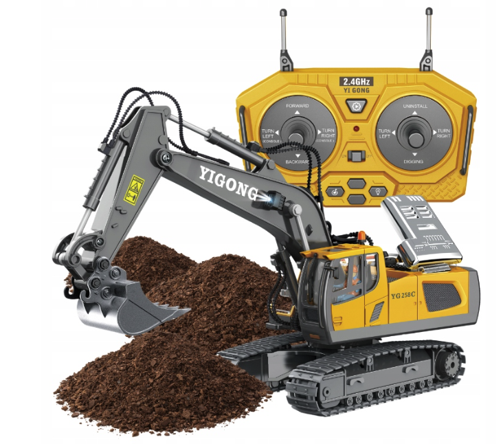 Samochód zdalnie sterowany - Koparka RC