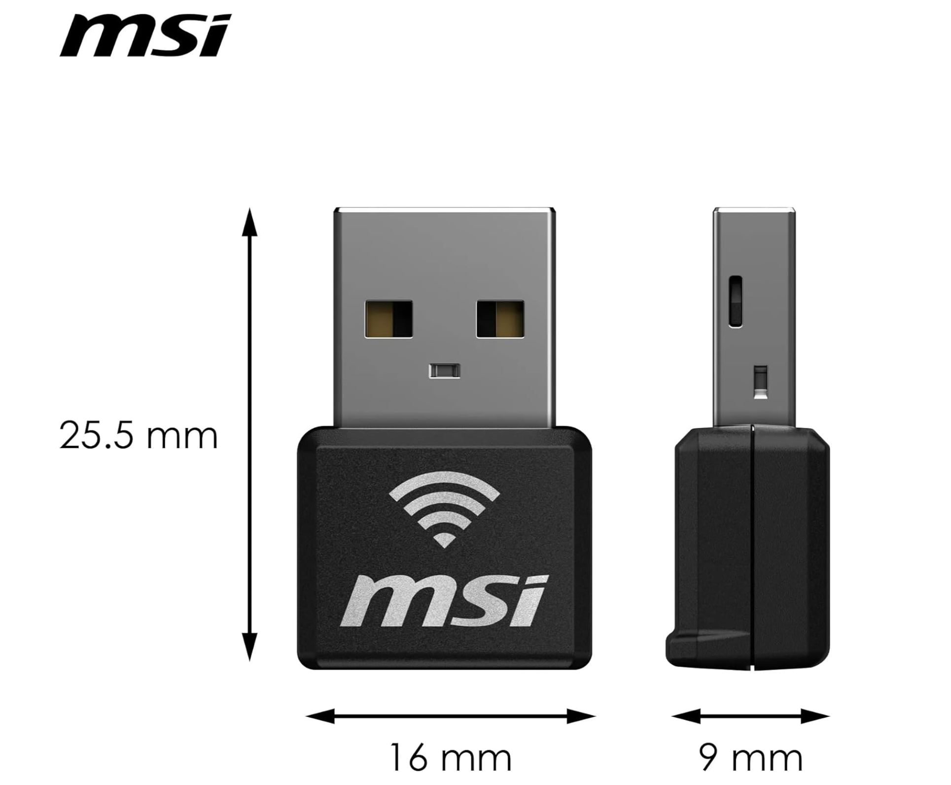 Karta sieciowa MSI AX1800 Nano WiFi 6