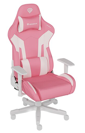 Fotel Nitro 710 Różowo-biały