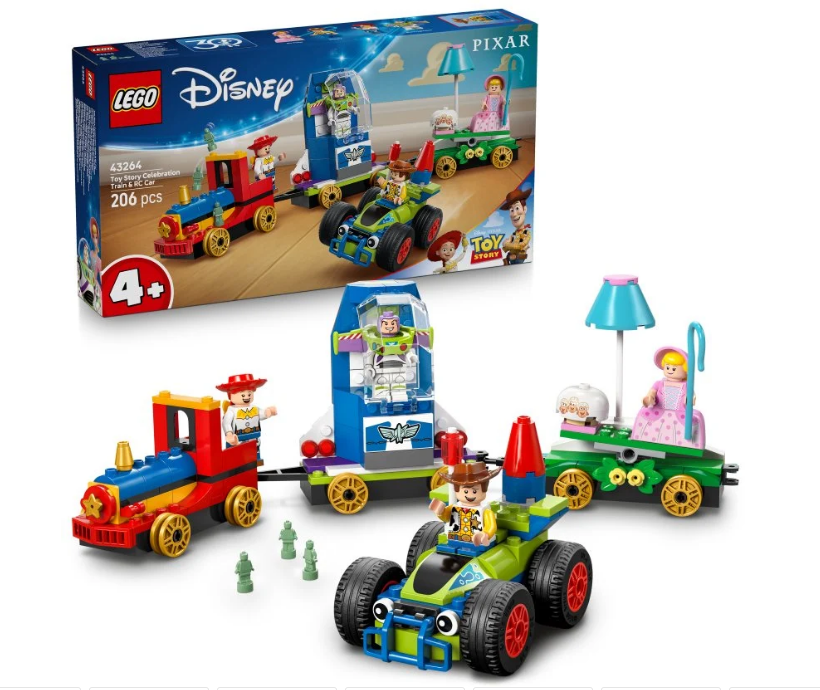 LEGO® 43264 Disney - Toy Story - Okolicznościowy pociąg i Pan Sterowany