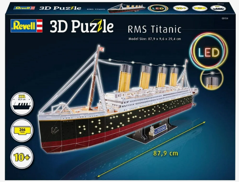 Puzzle 3D Revell Rms Titanic 00154