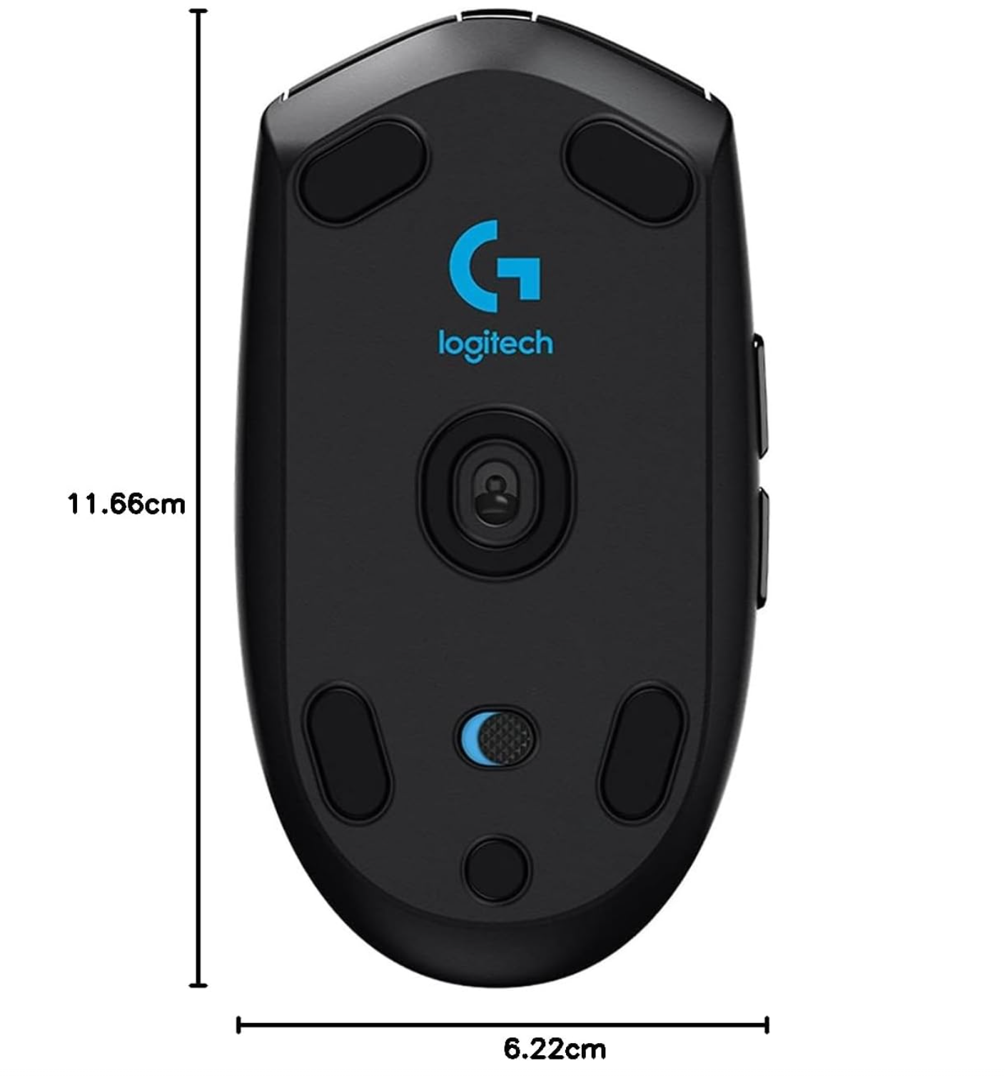 Mysz Logitech G305 LightSpeed Czarna