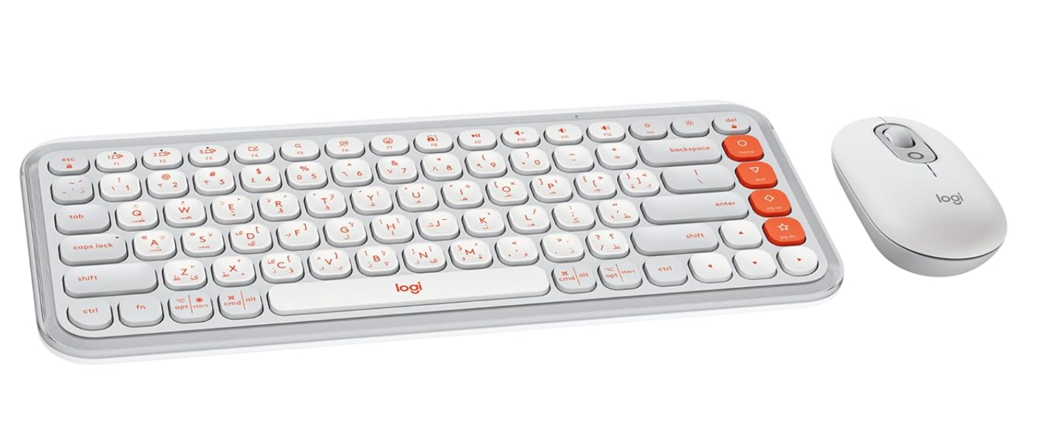 Zestaw LOGITECH POP ICON Combo Off White