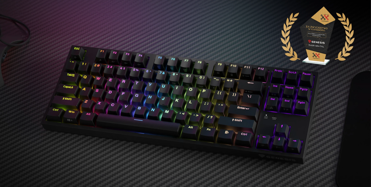 Klawiatura Genesis Thor 404 TKL