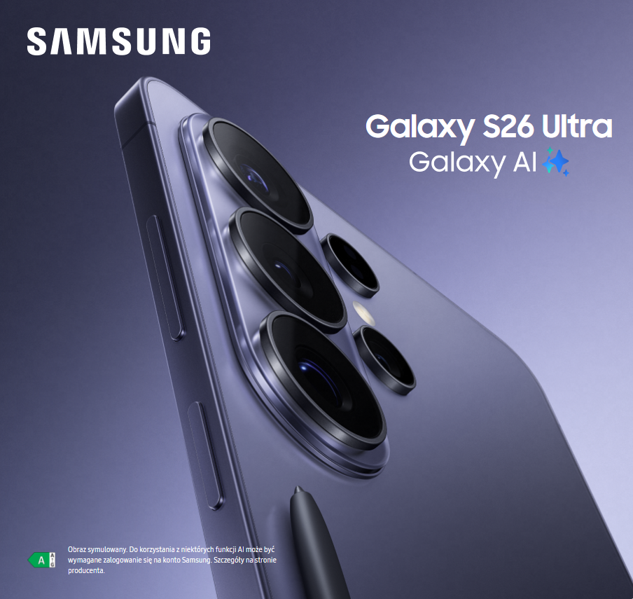 Smartfon Samsung Galaxy S26 Ultra 1TB czarny