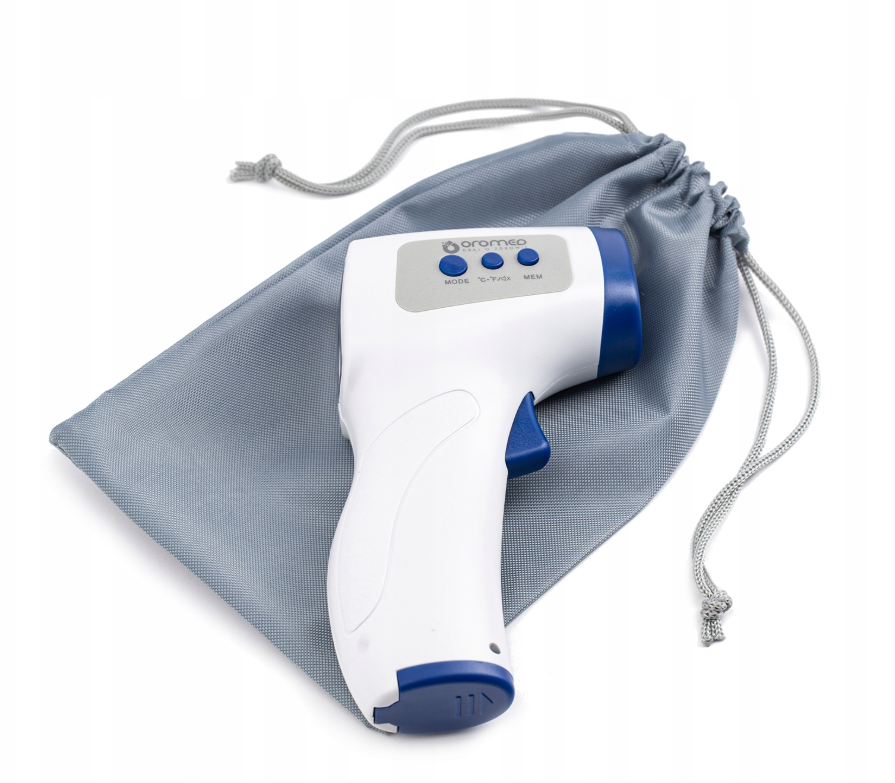 TERMOMETR BEZDOTYKOWY MEDYCZNY NA PODCZERWIEŃ