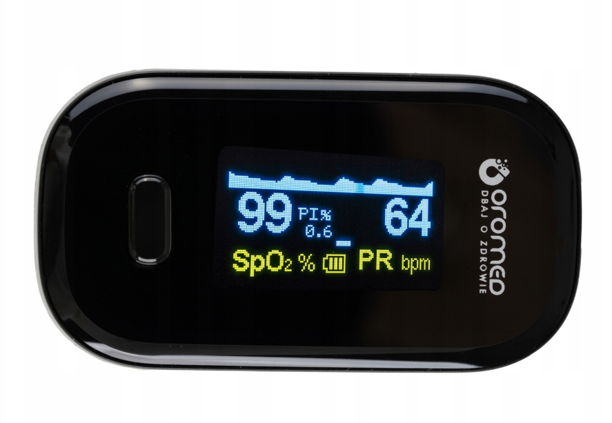 Medyczny Pulsoksymetr Napalcowy Pulsometr