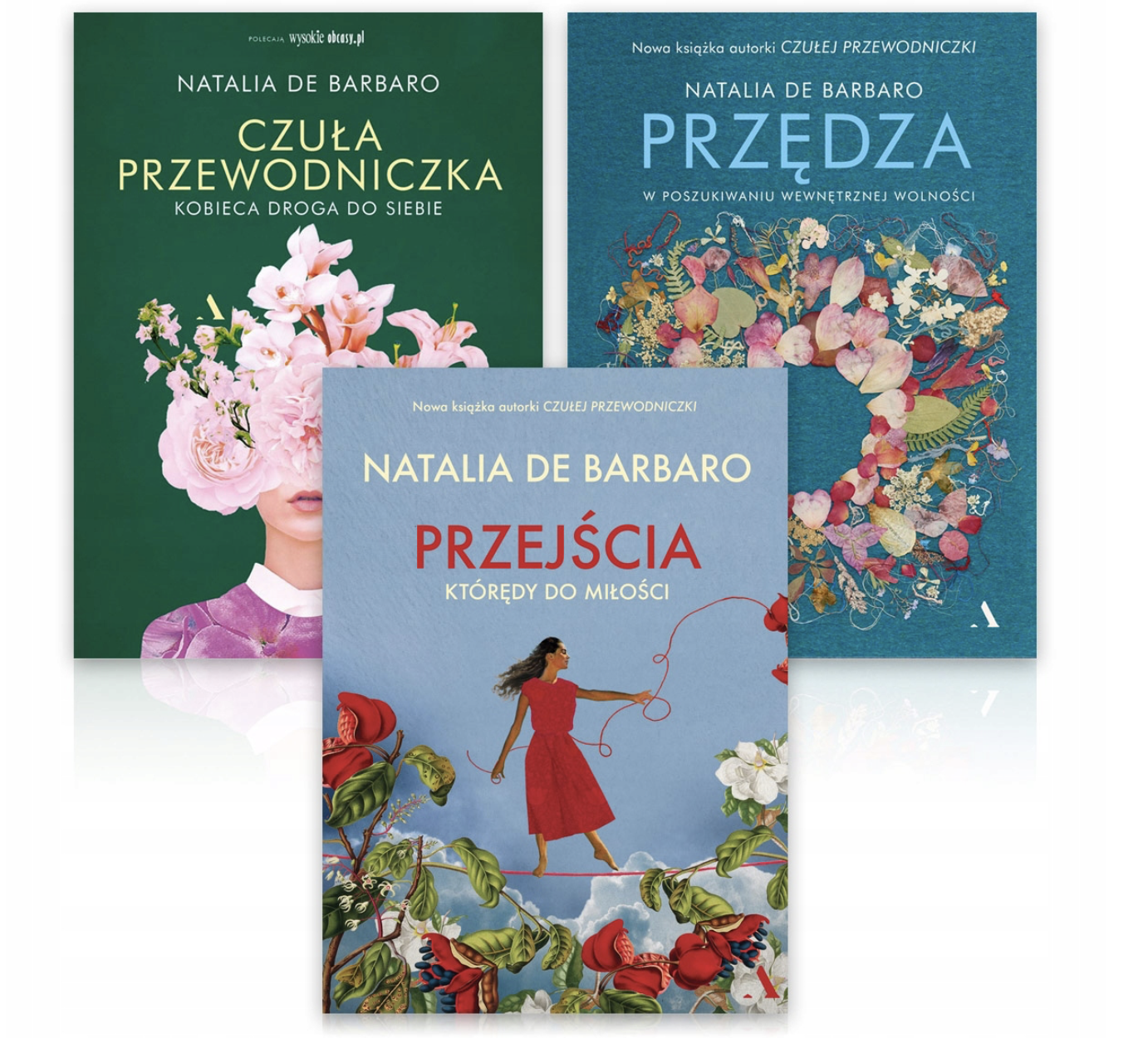 Pakiet książek Natalii de Barbaro: Czuła przewodniczka, Przędza, Przejście