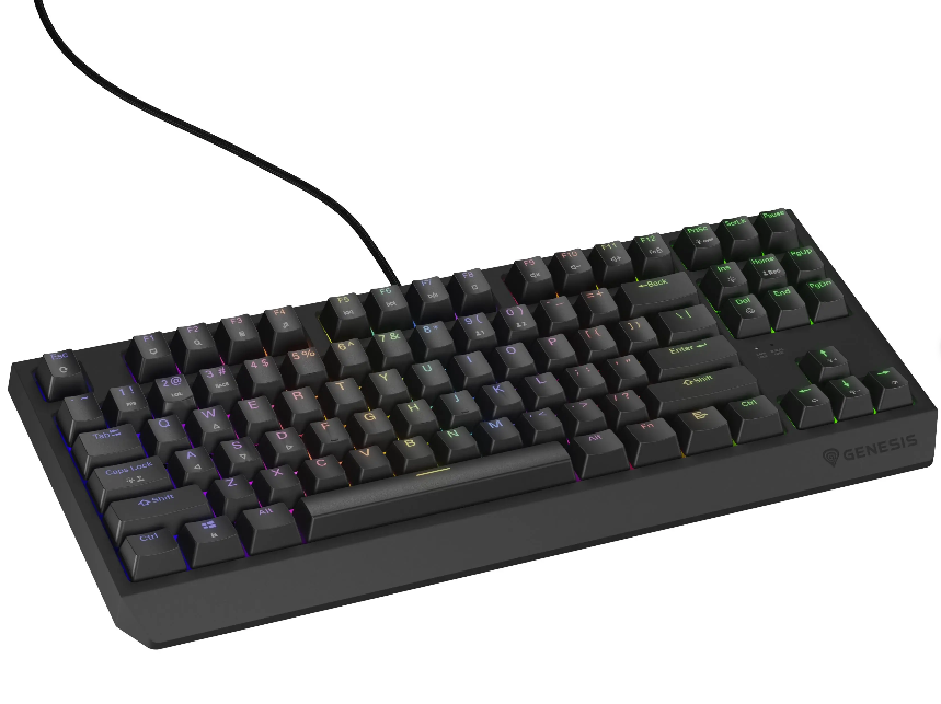 Klawiatura mechaniczna Thor 230 TKL Genesis outemu brown