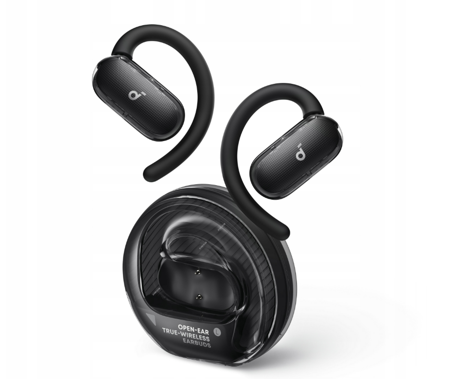 Słuchawki bezprzewodowe Soundcore V40i czarne IP55 21H odtwarzania BT 5.4