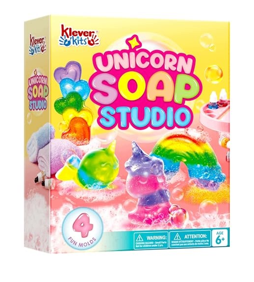 Zestaw do robienia mydła z motywem jednorożca Unicorn