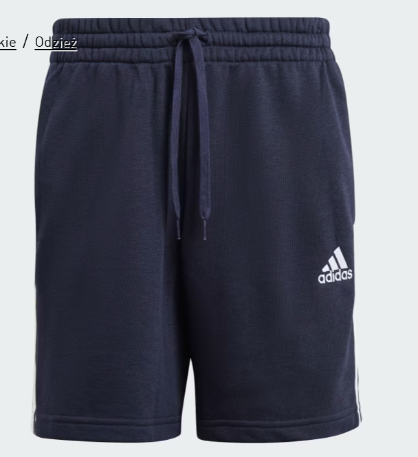 Szorty Adidas Essentials French Terry 3-Stripes [XS,S,L,XXL]