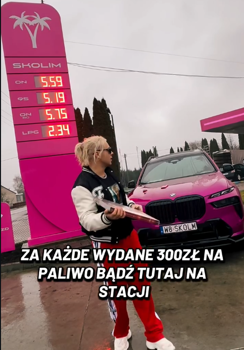 Paliwo 95 po 5,19 zł/l na stacji Skolim + czekoladki gratis przy wydaniu 300 zł