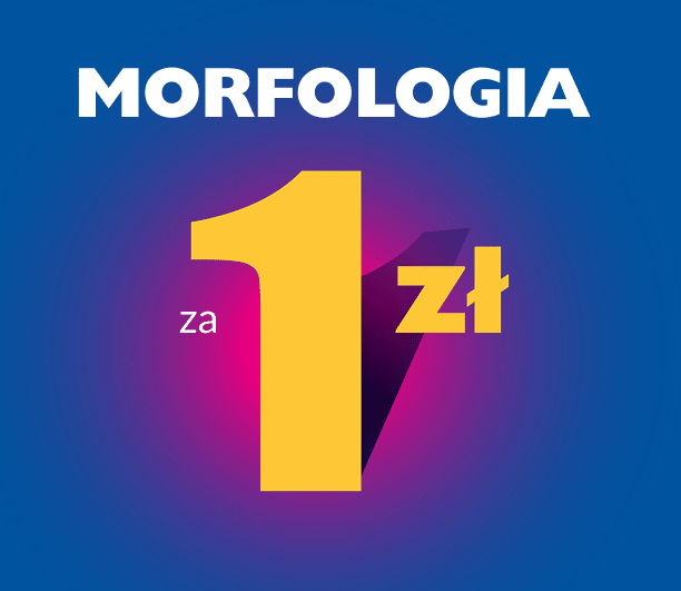 Morfologia za 1 zł  w każdy czwartek w Synevo