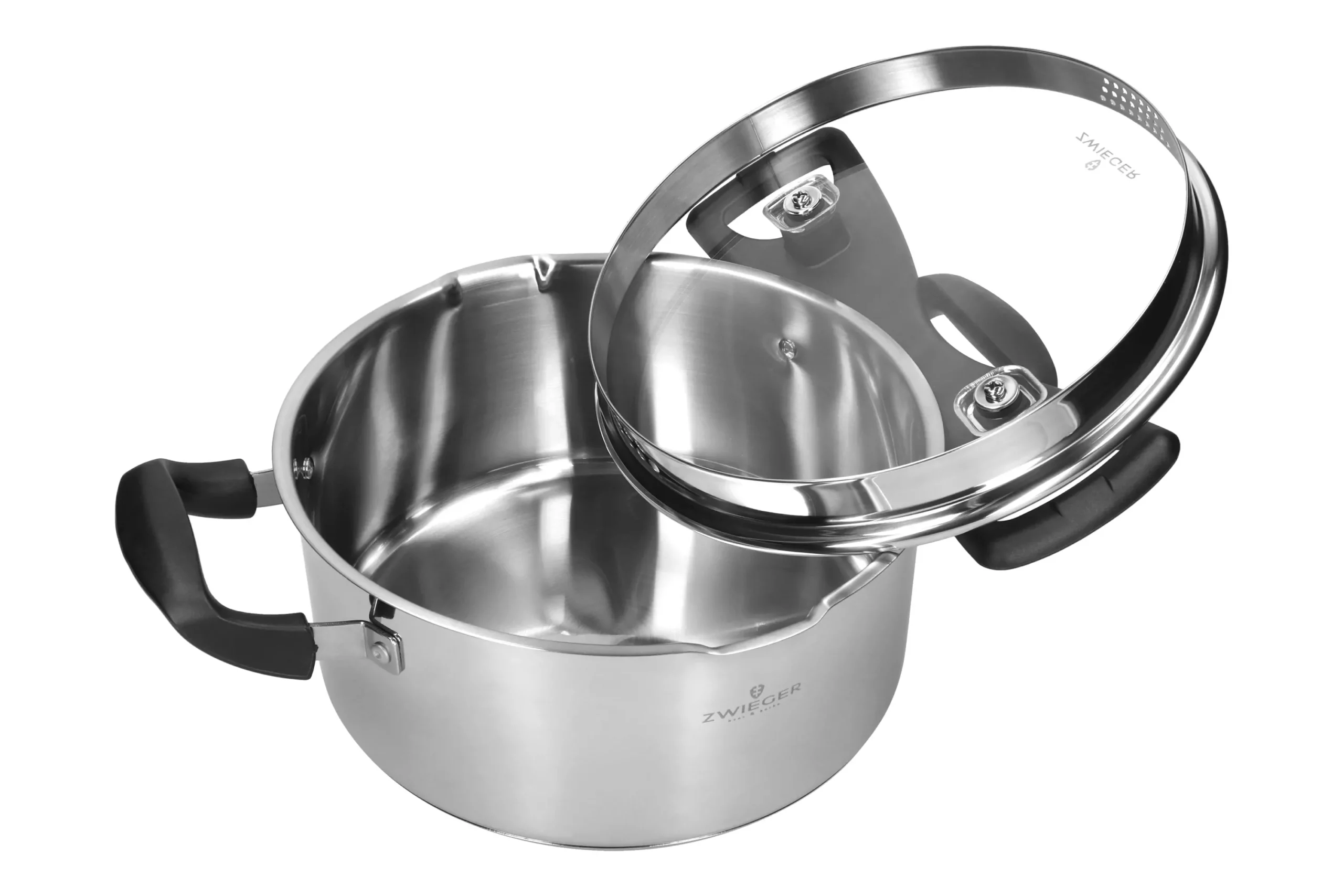 Garnek z cedzakiem ZWIEGER GABRO 20cm 3 litry | 24cm 5 litrów za 89zł | zestaw za 149zł