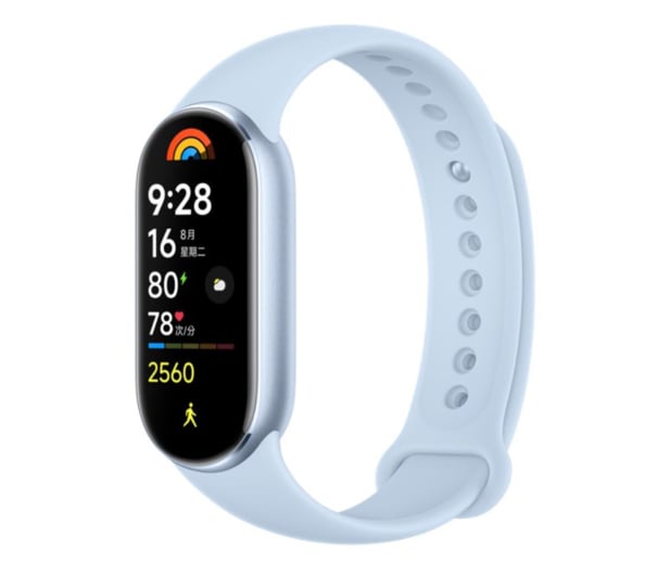 Smartband Xiaomi Mi Band 9 Arctic Blue (Do 21 dni pracy)