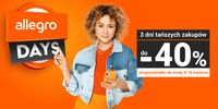 +30 monet za zakupy za min. 400 zł na Allegro Days