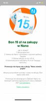 -15zł na zakupy w Żabce Nano co sobotę przy zakupach za min.40zł