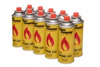 10 X GAZ ALPEN CAMPING 400ml 227g kartusze gazowe naboje