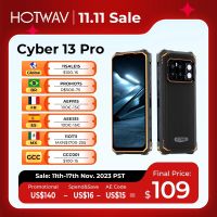 HOTWAV Cyber 13 Pro -   20GB + 256GB 6.6 ''FHD - 10800mAh - 20W - 64MP - Android 13 - 150lm latarka