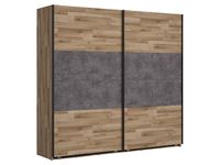 Szafa przesuwna Arica 240 cm dąb silva/beton