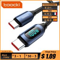 Kabel Toocki typ C do typu C 66W 1 metr