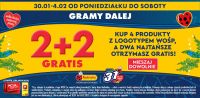 2+2 Produkty z logiem WOŚP Biedronka