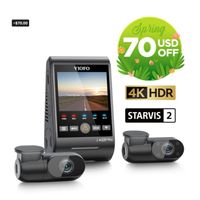 Wideorejestrator VIOFO A229 PRO 3CH 4K+2K+1080P 128GB