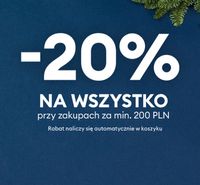 -20% na wszystko przy zakupach za min. 200 zł