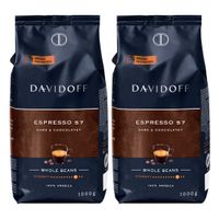 2x Kawa ziarnista DAVIDOFF Espresso 57 1kg z Polski