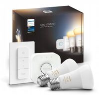 2x Żarówka LED E27 11W TW Inteligentna White + Mostek Regulator Philips HUE