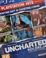 3 GRY Uncharted Kolekcja Nathana Drake PS4 FULL PL