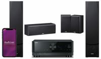 Kino domowe YAMAHA RX-V4A + YAMAHA NS-F51 + NS-P51 Czarny