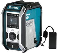 MAKITA DMR115+BL1830B+DC18RC Radio budowlane DAB+ i Bluetooth z baterią 3 Ah + ładowarka