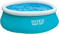 Intex Easy Set Basen Ogrodowy, Niebieski, 183 x 183 x 51cm / 886 l