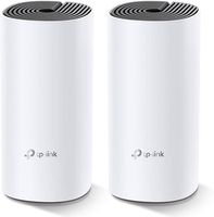 TP-Link Deco M4 (2-Pack) Router, System WiFi Mesh AC1200, Dwuzakresowy 2.4GHz/5GHz, Beamforming, 2× Gigabit Ports, MU-MIMO, Aplikacja Deco, Kompatybilny z Alexa, Kolor: Biały