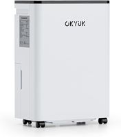OKYUK Elektryczny osuszacz powietrza, 12 l