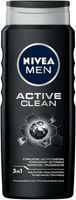 NIVEA MEN Active Clean Żel pod prysznic dla mężczyzn z aktywnym węglem 500 ml