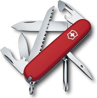 Victorinox Scyzoryk Hiker (13 funkcji, piła do drewna, śrubokręt Phillips, wykałaczka) czerwony
