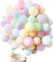 100 Pastelowe Balony Wielokolorowe Balony  Premium 10"/25cm i 5"/13cm