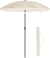 Parasol plażowy SONGMICS, Ø 160 cm