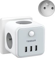 TESSAN Listwa Zasilająca USB